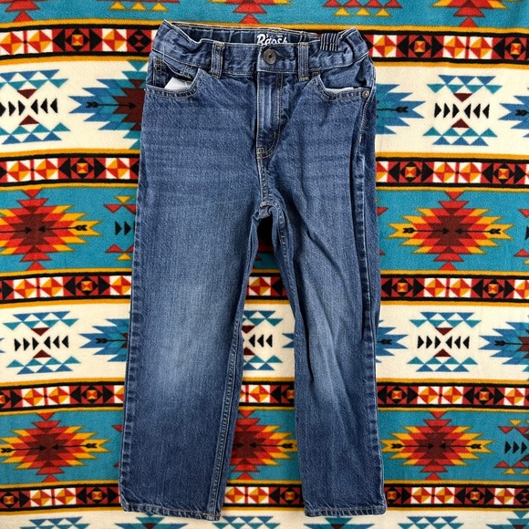 OshKosh B'gosh Other - OshKosh Blue Jeans‎ Classic Denim Adjustable Waist Boys Size 6R